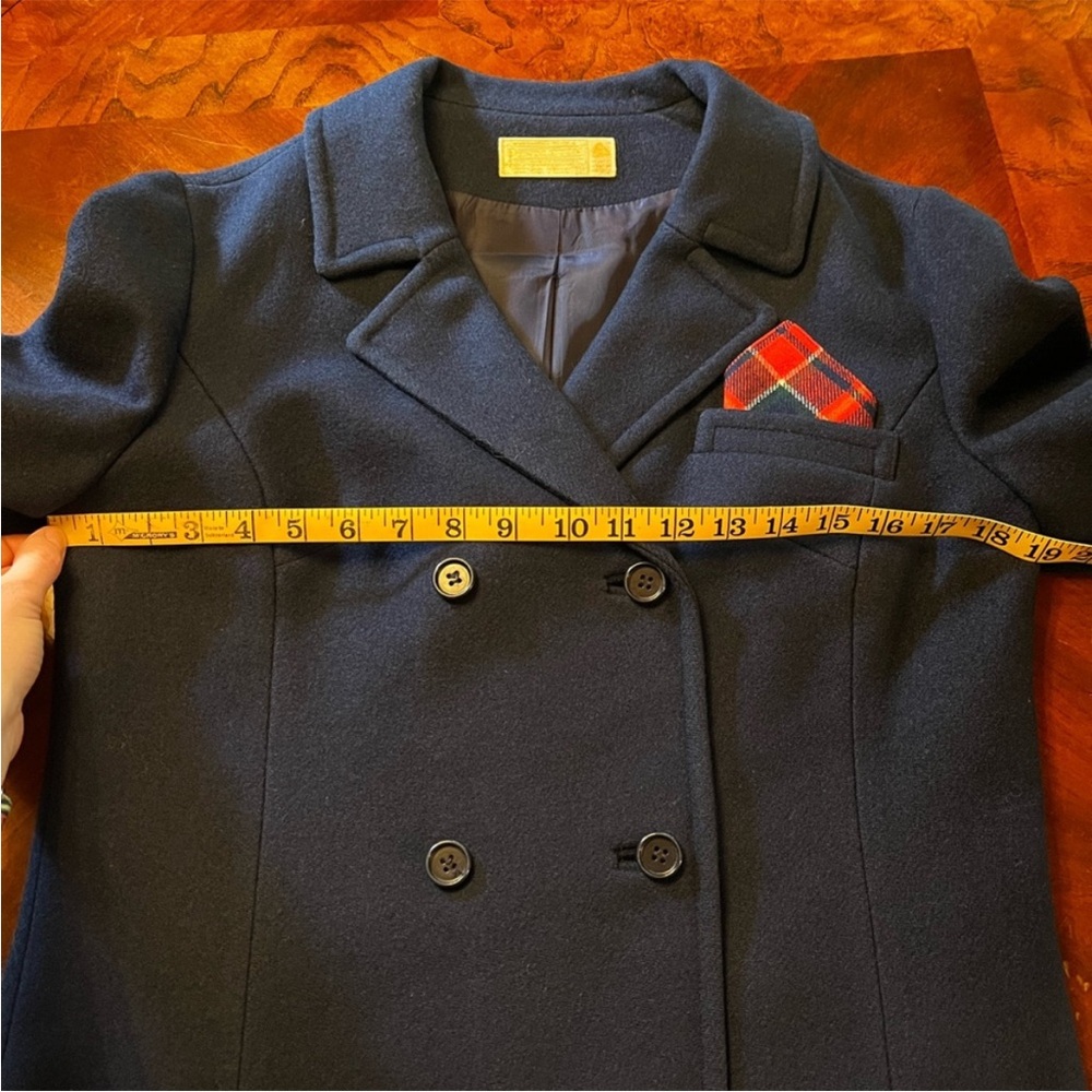 Pendleton Wool Double Breasted Suit Jacket With P… - image 5